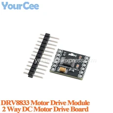 5pcs1pc TB6612FNG DC 모터 드라이버 DRV8833 A4950 HG7881 L9110S AT8236 2채널 보드 지능형 자동차, 05 DRV8833 Black Module, 01 모델 3