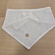 압소바 신생아 턱받이 외출 침받이 남여 공용 배냇 턱받이 스카프빔
