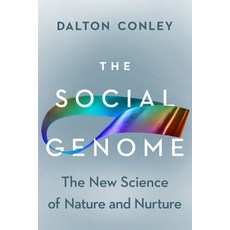 (영문도서) The Social Genome: The New Science of Nature and Nurture Hardcover, W. W. Norton & Company, English, 9781324092636