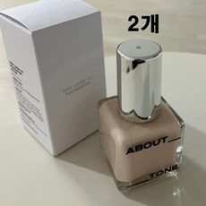 (정품) 어바웃톤 스킨 레이어 핏 파운데이션 파데 파게, 2개, AT.21 웜라이트