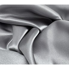 고급 공단 도톰 원단 광폭 광택 폴리 드레스 웨딩 배경 돌상 테이블보 선물 보자기, 1개, 실버