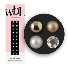 wbL 심플 샤인 이혈테라피 귀침 주얼패치 (2colors), 1개, 골드