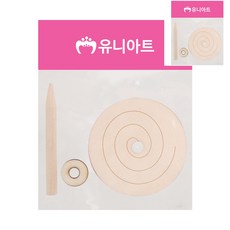 [픽글] 팽이놀이 어린이팽이 목공예재료 원형골뱅이팽이
