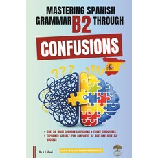 (영문도서)Mastering Spanish Grammar B2 Through Confusions: The 20 Most Common Confusions &... Paperback, English, Publishing, Carob, Independently Published