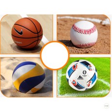 유희몰 야구공 받침 축구공보관함, 1개