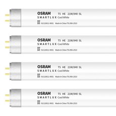 오스람 T5 HE 21W 900mm G5 형광등 주백색(4000K), 주백색, 4개