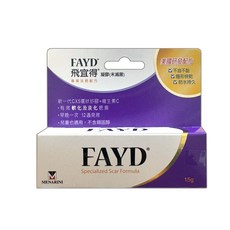 FAYD 飛宜得 凝膠 專業淡疤配方, 1個, 15ml