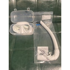 IST HUNTER 自潛面鏡防霧鏡片 MP-203 呼吸管套組 - 島嶼潛水, 白色面鏡呼吸管套組 防霧鏡片