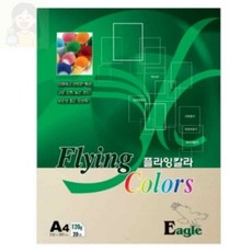 solsun 컬러용지 A4 120g 20매 E03