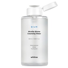 화이트리 비움 미셀라바이옴 클렌징 워터, 500ml, 4개