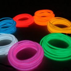 네온사인 만들기 DIY 네온조명 네온와이어 네온 조명 셀프 무드등 나래바, 멀티잭_2채널