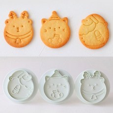 日式聖誕餅乾模【多款造型 烘焙DIY 親子同樂】, 1個, 綜合(䴢鹿)