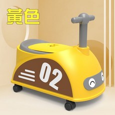 lilikoko 哩哩摳摳 新小汽車坐便器 (紅色/黃色/藍色) 兒童汽車造型便盆 寶寶如廁訓練神器, 黃色