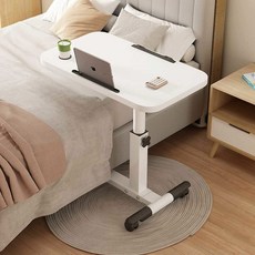 이동식 접이식 테이블 원형 식탁 다이닝 리프팅 세트, 1 [특가]화이트50 30