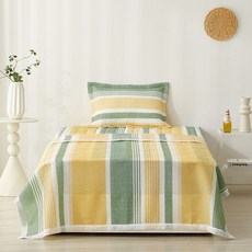 후르츠 시원한 여름 침구세트 시어서커 얇은 홑 이불세트 패드 SS