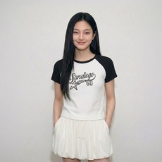 행텐 틴즈 행텐틴즈 여아 웨일 래글런 반팔 티셔츠 003 14570-131-420-31