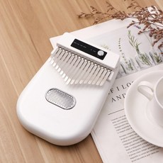 T b 피아노 합금 내장 도브로 19인치 전원 브리지 사운드 있는 실버, 8 [튜닝 불필요] 화이트, 1개