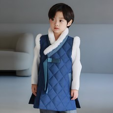 HARANG HANBOK 男童用青佑朗毛絨背心