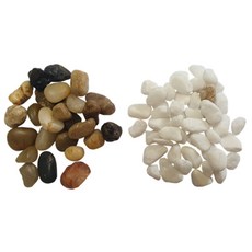 자연물_자갈 500G 만들기수업, 흰자갈, 1개