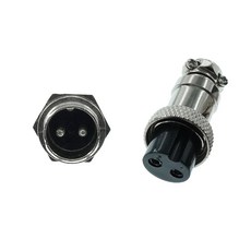 항공잭 항공단자 충전잭 소켓 단자 GX, 16mm 2P