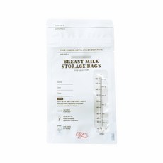 티지엠 변온 모유저장팩 120매 온도감지 거치대 증정, 1개