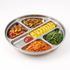 천성 국산 304 스텐 반찬통 도시락 찬합 5칸, 1개