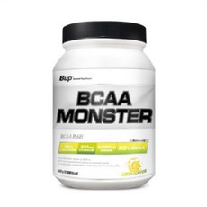 BUP BCAA몬스터 레몬맛 500g 류신 아미노산 헬스 보충제 BCAA, 3개