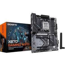 기가바이트 X870 게이밍 WIFI6 AD A5 LGA 1718 마더보드 ATX DDR5 3X .2 PCIe 5.0 USB4 WiFi 6 2.5GbE LAN EZ-Latch 5년, M.2 x3|WIFI6, GAMING