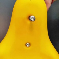 놀이터 시소 교체 의자 스프링 야외 기린 흔들말 키트 유치원 놀이기구 모형 펫, 1개, 2. 2개 나사