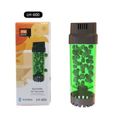 一心 水族【流化床水妖精過濾器】QANVEE仟銳、氣動式、培菌淨水、反氣舉、增氧過濾、水族適用, 1個, 流化床LH-600(大）（含濾材）