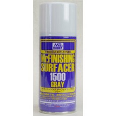 군제 B527 피니싱 서페이서 1500 그레이 스프레이 170ml, 1개