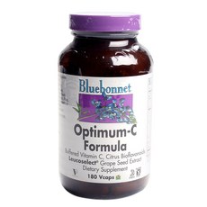 Bluebonnet Optimum-C Formula 無麩質 V 帽, 1個, 180 件