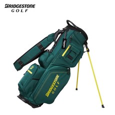 석교상사 정품 브리지스톤 경량 스탠드백 CB2525, 그린(GREEN)