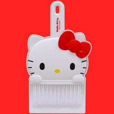 산리오 캐릭터 미니 빗자루 쓰레받기 세트 실내 청소용, 1세트, 헬로키티