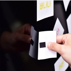 [llon몰] 잘라쓰는 고무자석 잘라쓰는자석판, 검정