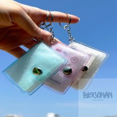 빅코난 띠부씰 앨범 포토홀더 네컷앨범 네컷사진앨범, 퍼플
