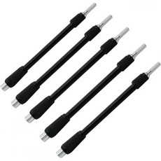 유연한 샤프트 전동 드릴 육각 드라이버 소프트 샤프트 전동 공구 유연한 샤프트 연장 드라이버 드릴 비트 홀더 링크(5개), 5개