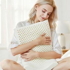 메가잇템 진짜 낮은 천연 라텍스 베개 5cm, 1개, 겉커버 베이지