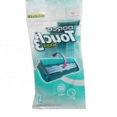 1회용면도기 도루코 터치3 면도기 4개입 업소용면도기 제모면도기
