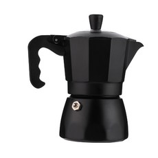 G kitchen 摩卡壺, 雙閥摩卡壺透明黑2人份單壺, 1個