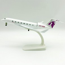 모형비행기 카타르 걸프스트림 G650ER 20cm (1300), 1개, 단품
