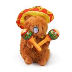 토이토 말하는 카피바라 춤추는 인형 기타 마라카스 녹음인형, 1개, 180mm