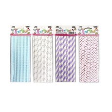 종이빨대 색상랜덤 25개입 약0.5x19.5cm 1(개) 260315