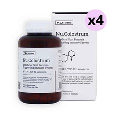 뉴 와이즈 뉴질랜드 뉴 콜로스트럼 (초유) Nu. Colostrum 300정 4개
