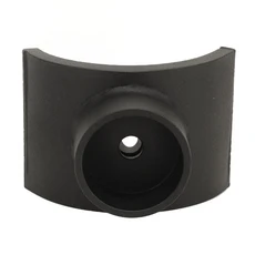 3인치 튜브용 고강도 유압 리프팅 액슬 새들 블랙 12톤 병형 잭 액슬-A53R용 병형 잭 어댑터 새들, 1개