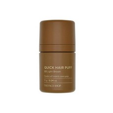 더페이스샵 퀵 헤어 퍼프섀도 7g, 03 라이트브라운 색상, 4개