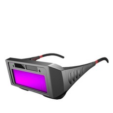 용접 선글라스 작업용 고글 눈보호 조광 변광 용접안경 표준 변광 안경, 표준 변광 안경 + 5개