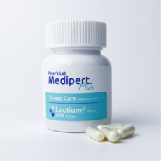 피터스랩 메디퍼트 플러스 강아지 고양이 락티움 진정제 MCT오일 체중조절제 영양제, 30정, 스트레스완화/안정/집중력관리, 1개