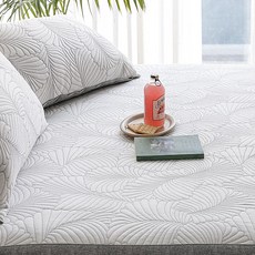 우연 국내 제조 듀라론 냉감 침대패드 세트