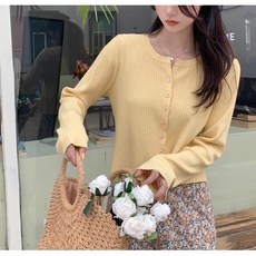 트릴리온 여성 레이온 여름 가디건